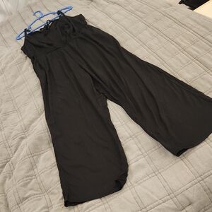 Chic Torrid Black Wide-Leg Jumpsuit Size 1 (1X)